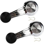 1968 - 1979 Corvette Window Crank Handle Set 2 Black + Retaining Clips! C3 New. Fixed Price $25.54.