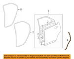Chevrolet Gm Oem 10-16 Equinox Door-rear Weatherstrip Seal Left 20998458. Fixed Price $96.50.