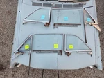 1963 Ford Fairlane 500 Sports Coupe 2 Door Hardtop Glass Side Windows Wing Vent. Fixed Price $140.00.