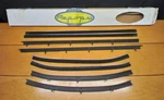1968 Window Sweeps Felt Kit Weatherstrip #CH146R Gm Chevy Chevelle Nos "repops". Fixed Price $189.99.