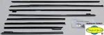 1965 Catalina Parisienne Convertible 2-DOOR Window Felt Rubber Seal 8 Pc Kit. Fixed Price $389.99.