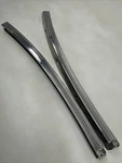 1957 58 Cadillac 2 Dr. L&r Upper Quarter Window Roof Seal Moldings Nice A5. Fixed Price $125.00.