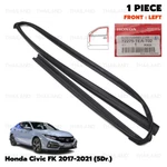 Front Lh Glass Run Channel Weather Window Seal For Honda Civic Fk 2017 - 2021. Fixed Price $69.94.