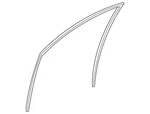 Genuine Honda 2017-2022 Cr-v Run Weather-strip 72235-TLA-A01. Fixed Price $65.60.