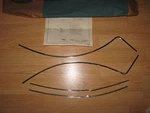 Nos 1981-85 Ford Escort Outside Door Edge Moulding Kit E1FZ-7420910-A. Fixed Price $24.99.