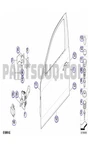 Bmw 325I Front Door Channel Sealing Inside Left 51337060233. Fixed Price $89.99.
