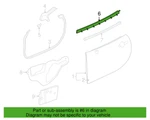 Sky Solstice Driver Side Door Window Outer Sealing Strip - Gm (25803656). Fixed Price $50.00.