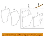 Chrysler Oem 07-17 Patriot Rear Door Components-belt W'strip 5067753AE. Fixed Price $88.39.