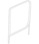 Genuine Mercedes-benz Window Channel 910725040064. Fixed Price $104.00.