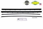 1972 1973 1974 75 76 Ford Ranchero Door Window Felt Fuzzies Rubber Seal Pc Kit. Fixed Price $239.99.