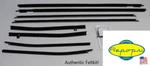 69 70 Chevy Impala 2-DOOR Convertible Window Felt Fuzzie Rubber Seal Pc Kit. Fixed Price $289.99.