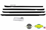 77 78 79 Cadillac Coupe Deville 2D Door Window Felt Fuzzies Rubber Seal 4 Pc Kit. Fixed Price $299.99.