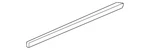 Genuine Honda Door Window Belt Weatherstrip 72875-SDA-A01. Fixed Price $22.94.