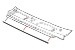 Oer Hood To Cowl Seal Weatherstrip For 1967-1969 Firebird And Camaro Models. Fixed Price $25.98.