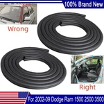 Weatherstrip Lh&rh Front Door Seal Fits For 2002-2009 Dodge Ram 1500 2500 3500. Fixed Price $60.19.