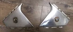 1951 Ford Victoria Hardtop Stainless Roof C-pillar Trim Moldings Oem. Fixed Price $47.00.