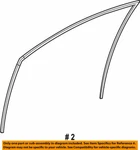 68151-06150 Toyota Run, Front Door Glass, Lh 6815106150, New Genuine Oem Part. Fixed Price $61.56.