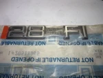 1985 Chevrolet Citation Door Hatchback Rear Panel 205 Badge Nos 20488433. Fixed Price $19.99.