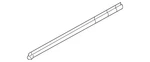 Genuine Nissan Door Window Belt Weatherstrip 80835-1EA0A. Fixed Price $205.45.