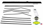 1955 1956 1957 Bel Air 2-DOOR Hardtop Window Felt Fuzzies Rubber Seal 12 Pc Kit. Fixed Price $289.99.