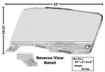 Mustang Door Glass Kit Clear Fastback Rh 1965 - 1966 Dynacorn. Fixed Price $377.95.