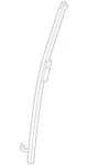 Genuine Honda Sash Front Door Quarter 72230-THR-A01. Fixed Price $26.12.