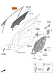 Genuine Brand New Front Door Window Glass Lh Run Assy Kia Sportage 2021-2024. Fixed Price $223.90.
