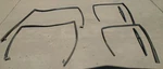 96 97 98 99 00 Honda Civic 4DR Door Window Weatherstrip Rubber Seal Set X4 Oem. Fixed Price $125.00.