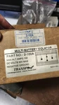 Multi Battery Isolator 2-100A. 50 Volt Max. Transpo. Fixed Price $40.00.