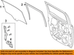 Ford Oem 19-23 Ranger Rear Door Glass Hardware-run Channel EB3Z2625767A. Fixed Price $212.76.