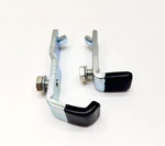 1961 1962 1963 1964 Chevy Impala Door Lower Window Frame Glass Stop Brackets. Fixed Price $19.95.