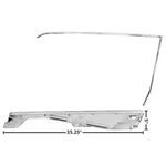1965 66 Mustang Coupe / Hardtop Door Window Glass Frame Right Side Dynacorn. Fixed Price $283.95.