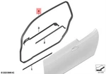 Genuine Bmw I3S I01 120AH Rex 60AH 94AH Sealing Door Left 51767361017. Fixed Price $110.97.