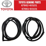 Toyota Genuine Oem Land Cruiser Front Rh & Lh Door Weatherstrip Rubber Seal Kit. Fixed Price $163.54.