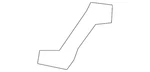 Genuine Mitsubishi Cowl Grille Cover 7405A367. Fixed Price $10.95.