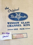 Bob Drake 48-56786-B Window Channel Kit 1935-36 Ford Tudor Sedan Rear Quarter. Fixed Price $175.00.