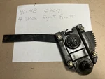 46 47 48 Chevrolet Chevy Fleetline Fleetmaster Stylemaster Window Regulator. Fixed Price $49.00.
