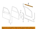 Chrysler Oem 14-23 300 Front Door Components-belt Molding 68200192AD. Fixed Price $95.45.