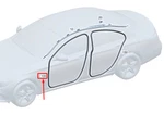 New Mercedes-benz Cla C118 Front Left Door Seal Rubber A1186920500 No Duties. Fixed Price $99.90.