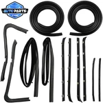 Door Weatherstrip Rubber Seal Kit 12 Pc Set For 73-80 Chevy Gmc Pickup Truck. Fixed Price $115.99.
