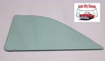 Quarter Glass 1963 Ford Galaxie 500 65A 2 Door Hardtop Lh Green Window. Fixed Price $45.00.