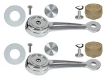 1968-72 Handles Window Crank Lh Rh Torino Maverick Bronco Parchment New. Fixed Price $44.90.
