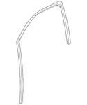 Genuine Gm Front Driver Side Door Window Weatherstrip 84462156. Fixed Price $96.75.