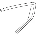 Genuine Bmw Finisher, Side Window, Rear 51-37-7-446-223 New. Fixed Price $209.00.