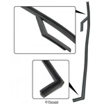 Set Of 2 Door Hinge Pillar Seals Left & Right 1956-1974 Volkswagen Karmann Ghia. Fixed Price $41.62.