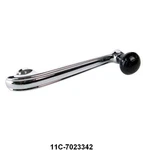 Window Crank 1941-47 Pickup/chrome With Black Knob. Fixed Price $19.99.