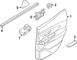 Genuine Hyundai Belt Weather-strip 83240-K5100. Fixed Price $45.43.