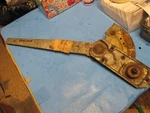 Window REGULATOR,RT.FRT.DR.4DR+WAGONS,63-66 Dart+valiant NEW,N.O.S.2242854. Fixed Price $125.00.