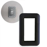 Black Flush Mount Single 12V Switch Bezel Frame Trim Car Power Windows Door Lock. Fixed Price $19.95.