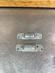Mgb & Midget Soft Top Windscreen Latch Brackets (X2) #AHA8483. MG6137. Fixed Price $20.49.